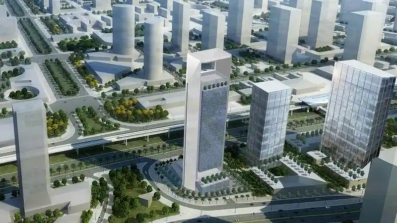 مكتب إداري بمساحة 105 متراً في مول إنفينيتي تاور في العاصمة الإدارية الجديدة