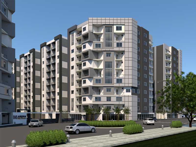 تفاصيل عن وحدة سكنية في كمبوند ارينا سيتي تاورز بمساحة 140 متراً