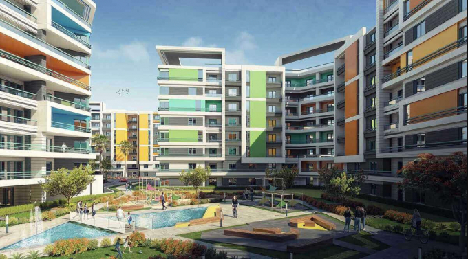 شقة للبيع بالعاصمة الإدارية في كمبوند موندو مساحة 160 متراً