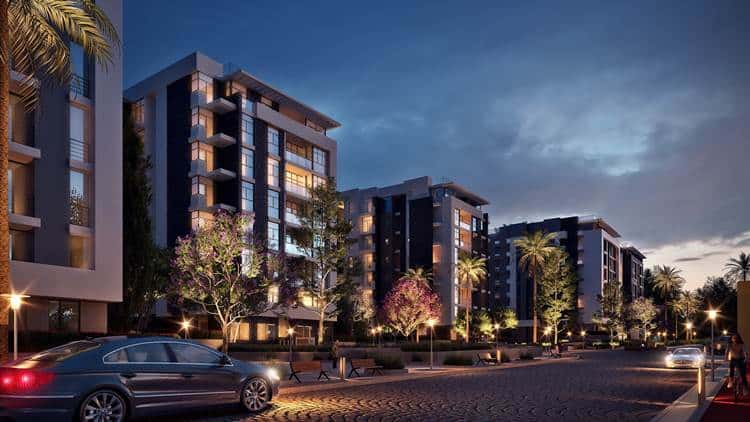 شقة بمُقدم 12% للبيع في كمبوند كاسيل لاند مارك بمساحة تبدأ من 205 متراً في العاصمة الإدارية 