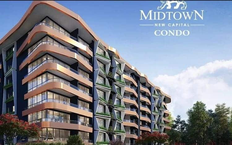 شقة 3 غرف نوم في العاصمة الإدارية الجديدة للبيع في كمبوند ميدتاون كوندو 